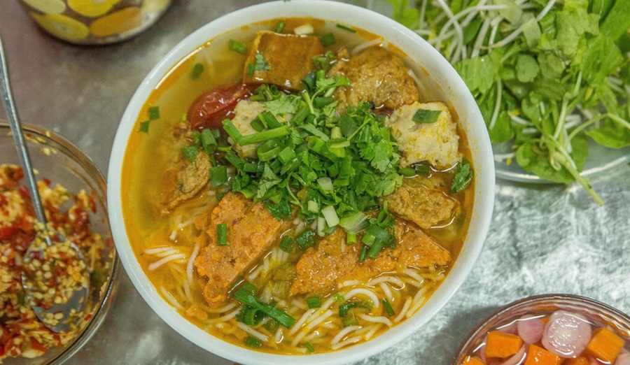 bún chả cá Quy Nhơn
