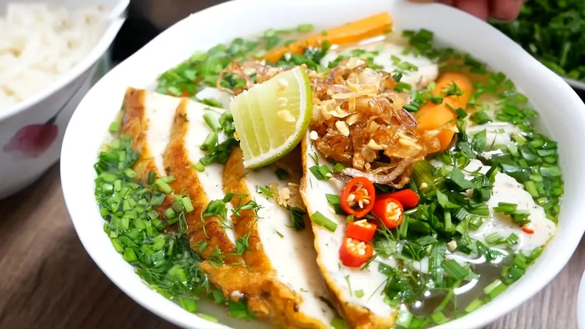 bún chả cá Quy Nhơn