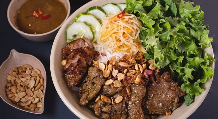 Bún thịt nướng Hội An