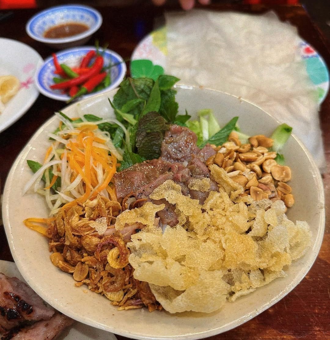 Bún thịt nướng Quy Nhơn