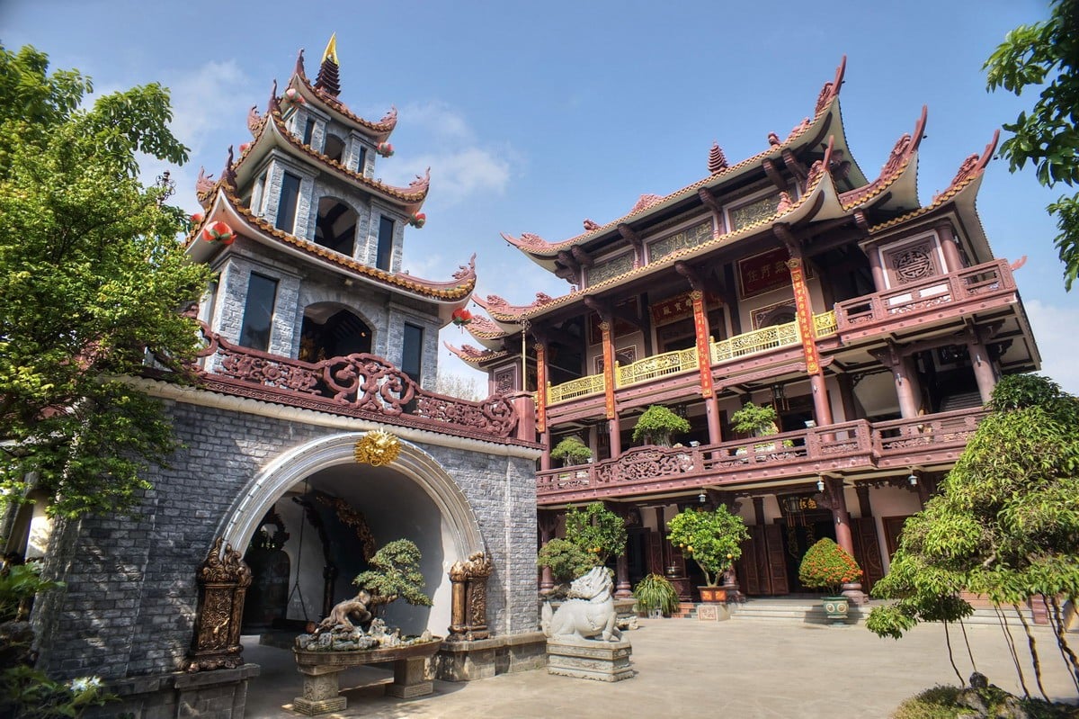 Các tòa kiến trúc Tổ đình Long Khánh