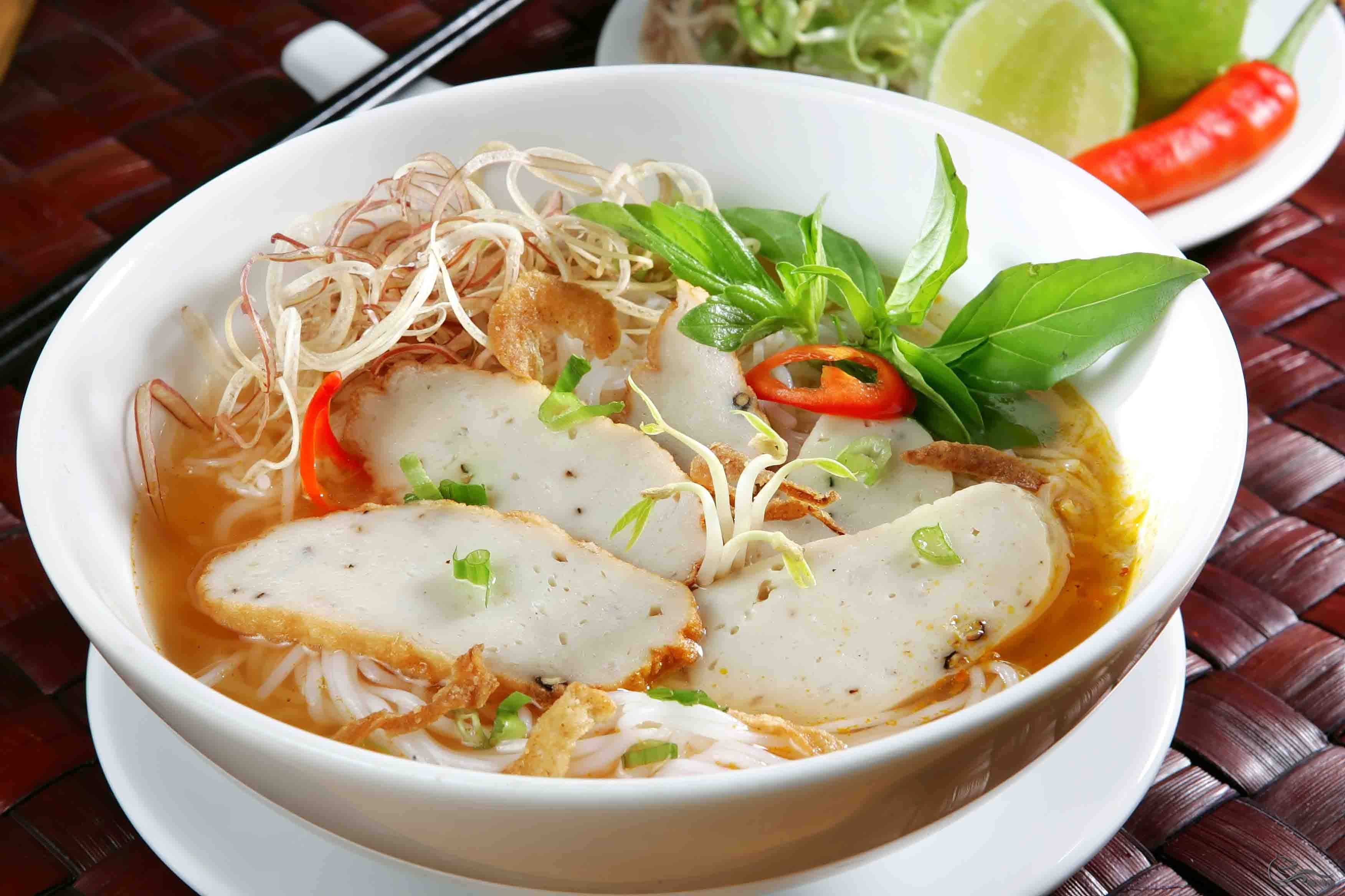 cách nấu bún chả cá Quy Nhơn