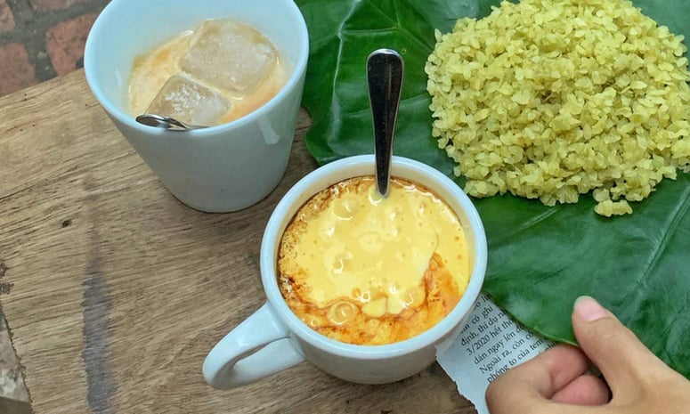 Cafe trứng Hà Nội 