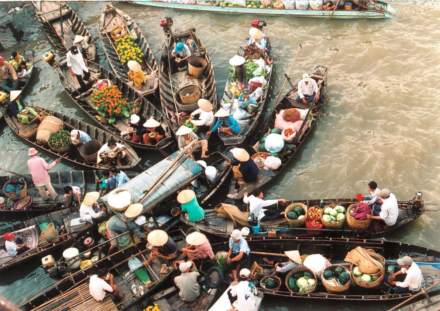 Cai Be Floating Market