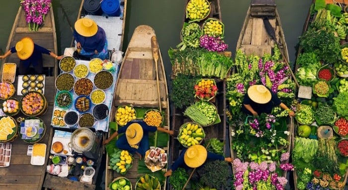 Cai Be Floating Market