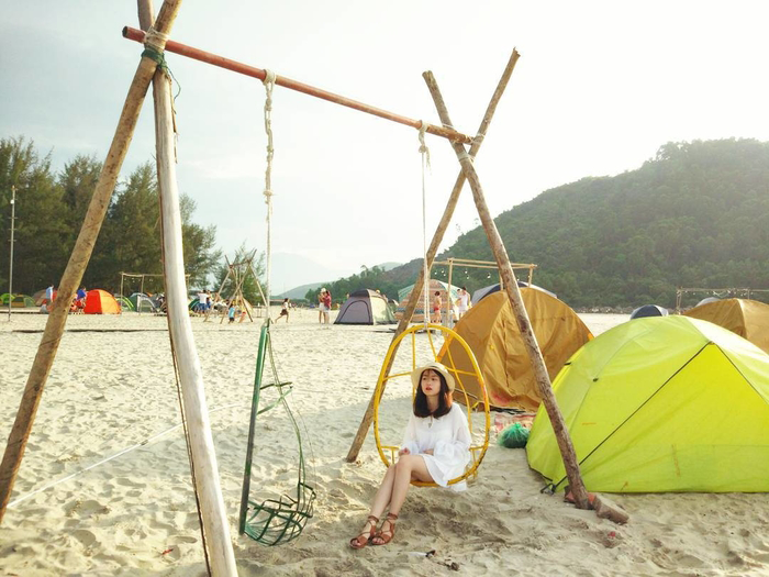 Cắm trại tại Đà Nẵng.