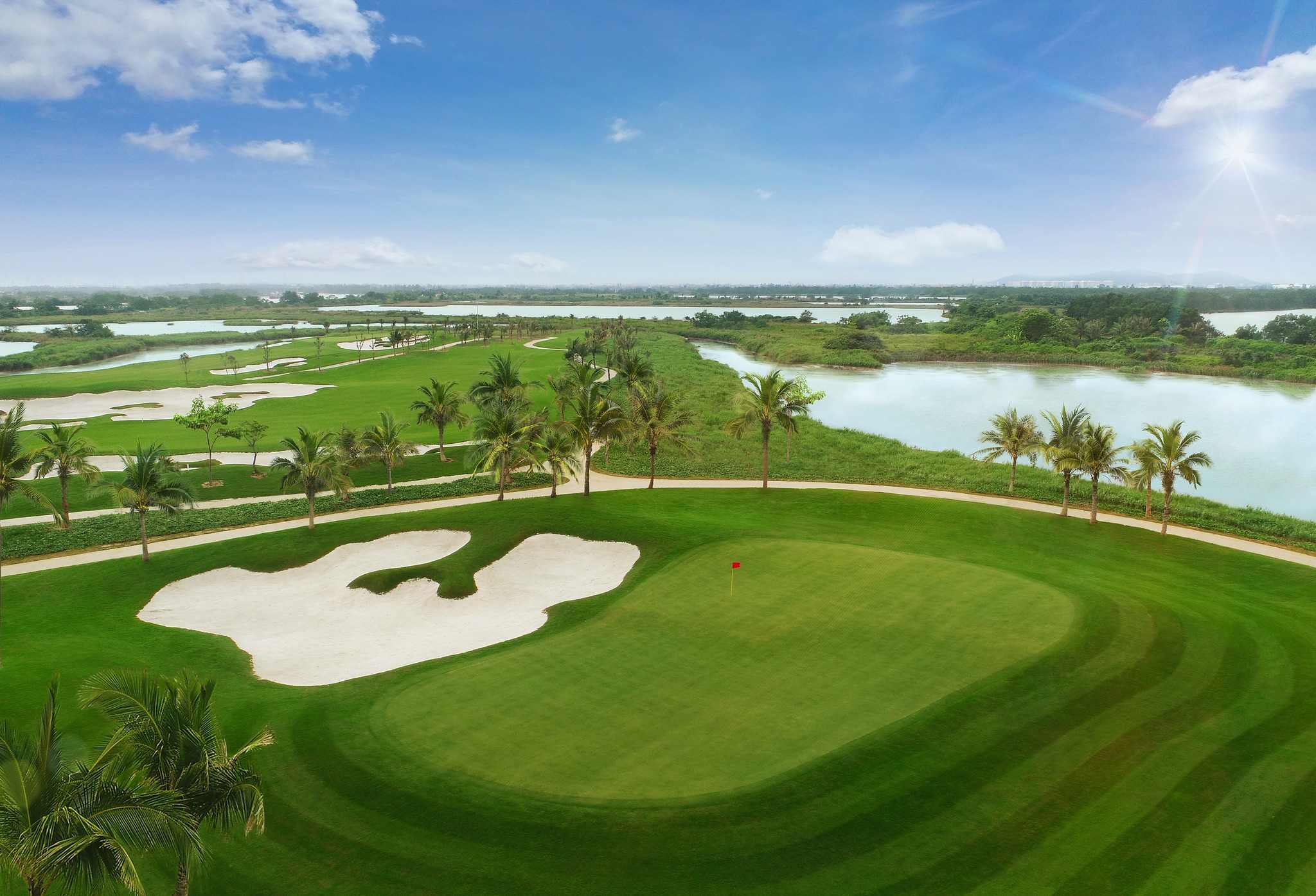 Cảnh quan ấn tượng của các Vinpearl Golf