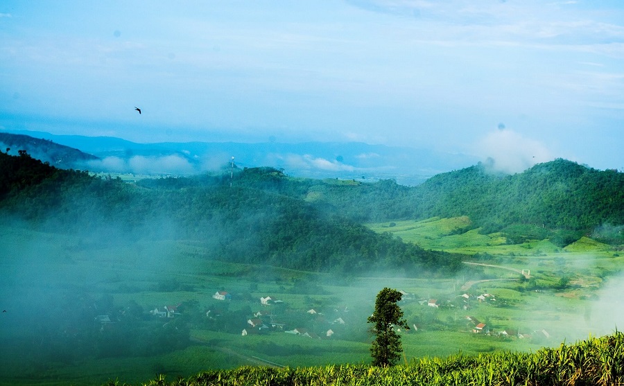 Cảnh sắc cao nguyên Vân Hòa ở Phú Yên