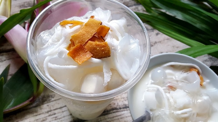 Chè dừa dầm Hải Phòng nổi tiếng