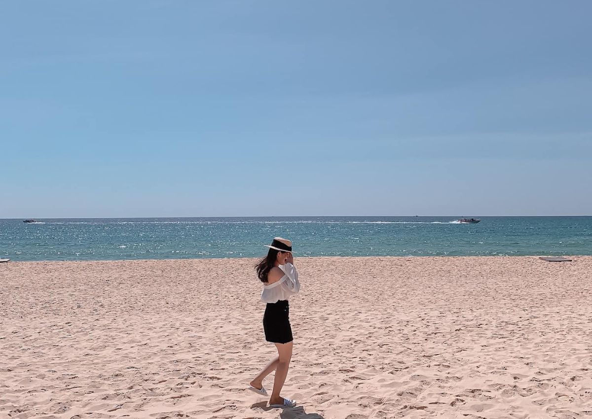 Check-in Bãi Bàu Quy Nhơn