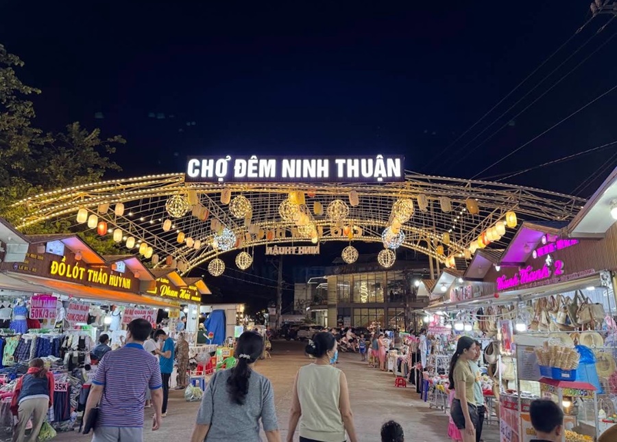 chợ đêm du lịch Ninh Thuận
