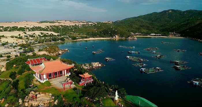 CHÙA THIÊN ÂN HÀ GIANG NỔI BẬT GIỮA NÚI RỪNG VỚI KIẾN TRÚC TRANG NGHIÊM VÀ QUY MÔ LỚN