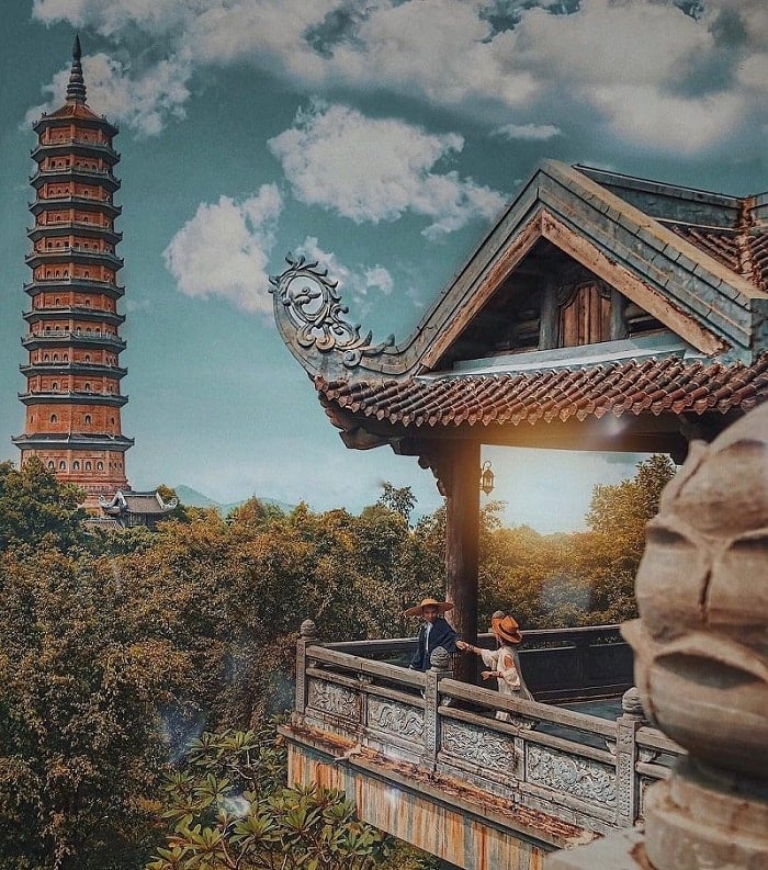 chùa bái gắn thêm ninh bình cảnh quan việt nam