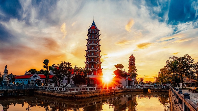 CHÙA HOẰNG PHÚC TỌA LẠC TẠI THÔN THUẬN TRẠCH THUỘC TỈNH QUẢNG BÌNH YÊN BÌNH