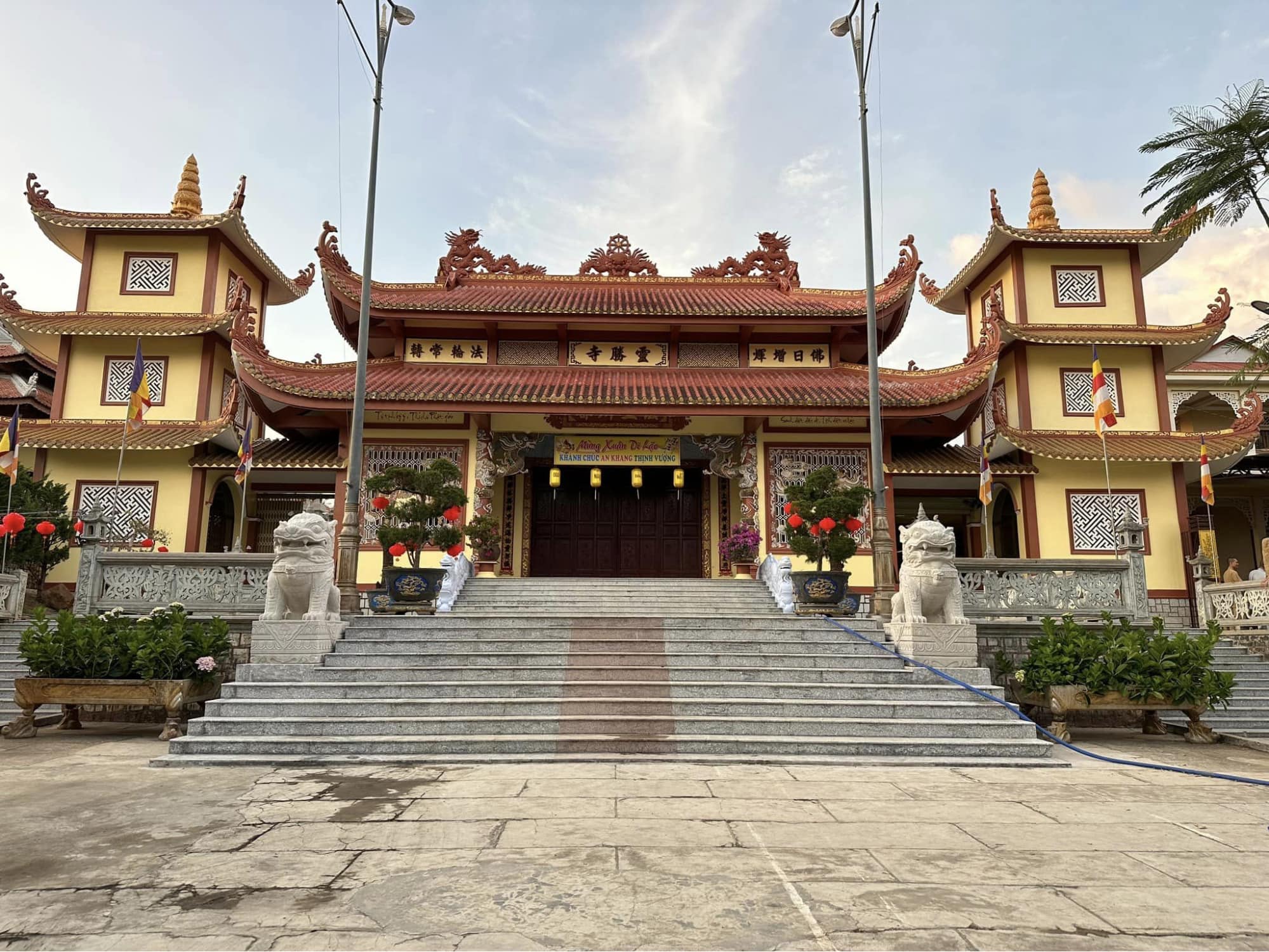 Chùa Linh Thắng thuộc huyện Di Linh