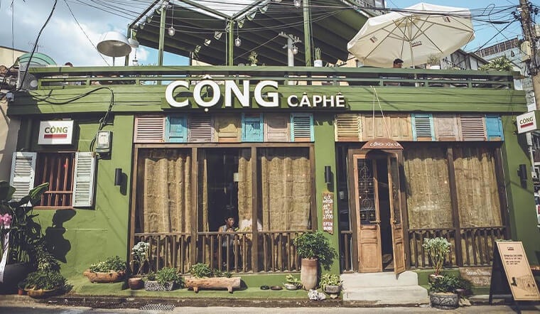 Coffee shops in Vietnam
