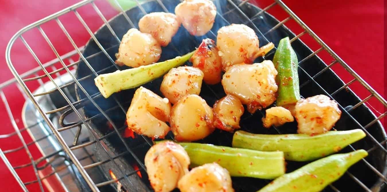 Còi biên mai nướng