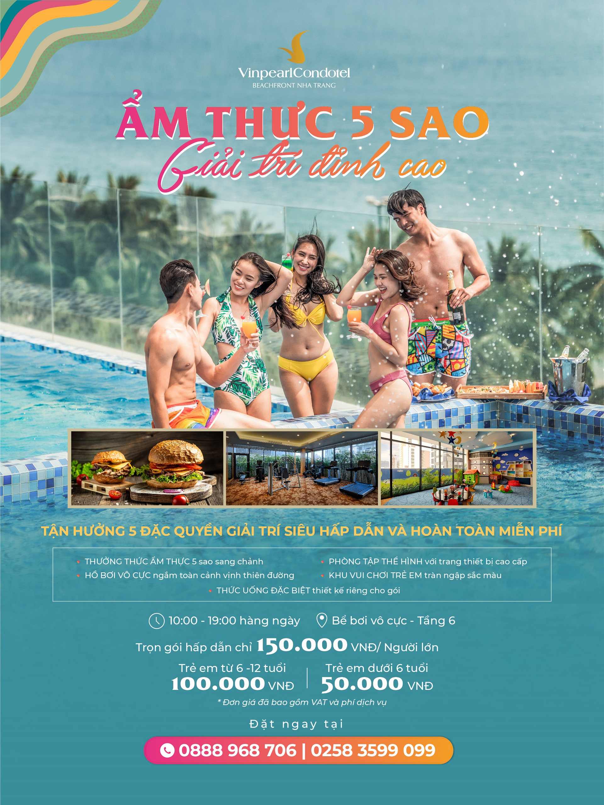combo/voucher Vinpearl Condotel Beachfront Nha Trang