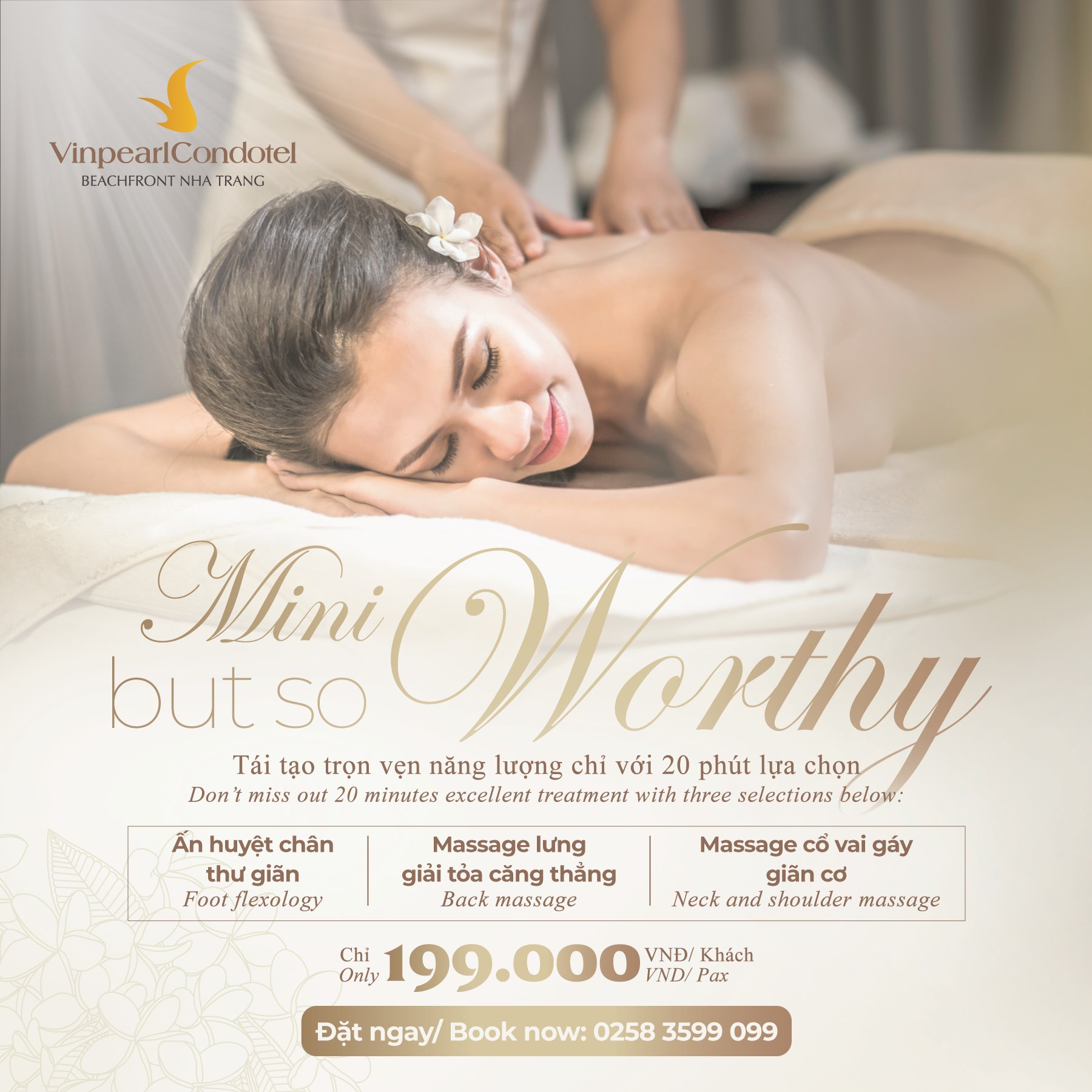combo/voucher Vinpearl Condotel Beachfront Nha Trang
