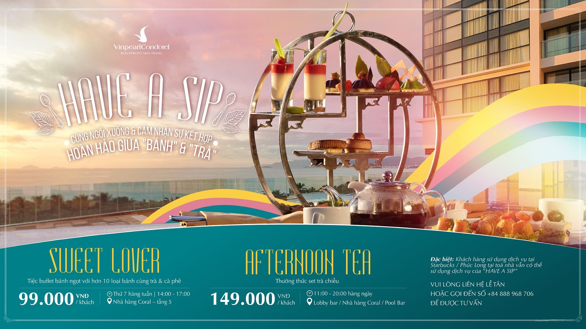 combo/voucher Vinpearl Condotel Beachfront Nha Trang