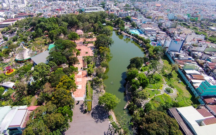 Công viên Lê Thị Riêng – Điểm hẹn vui chơi tại Sài Gòn