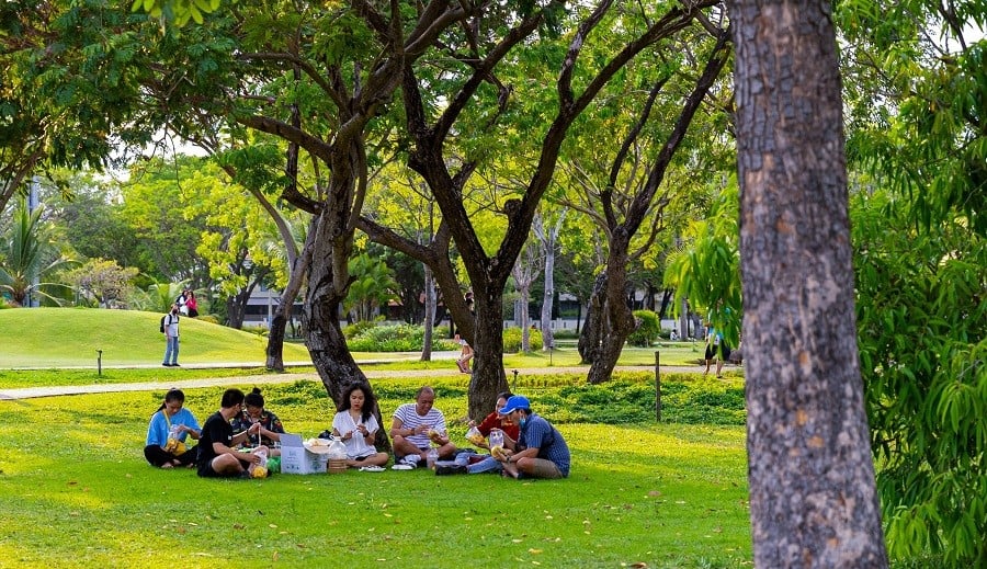 Team building Hà Nội công viên Thống Nhất