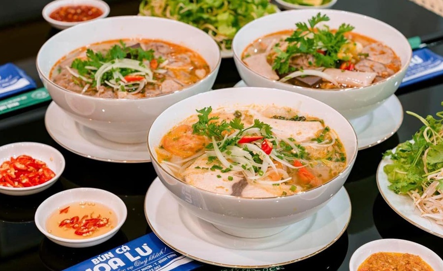 địa chỉ bún cá ngon ở Quy Nhơn