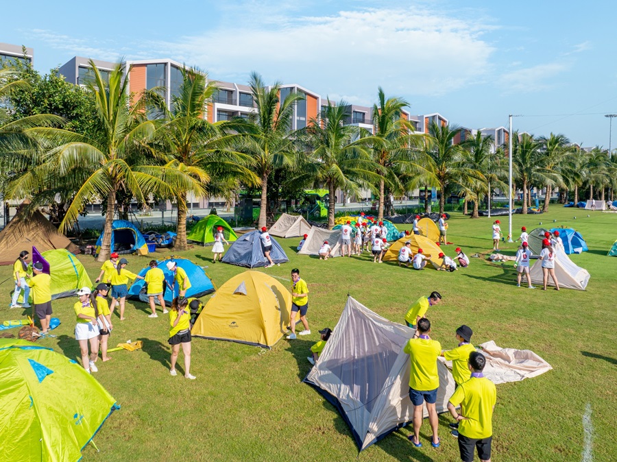 Địa điểm tổ chức team building 2 ngày 1 đêm VinWonders Wave Park & Water Park