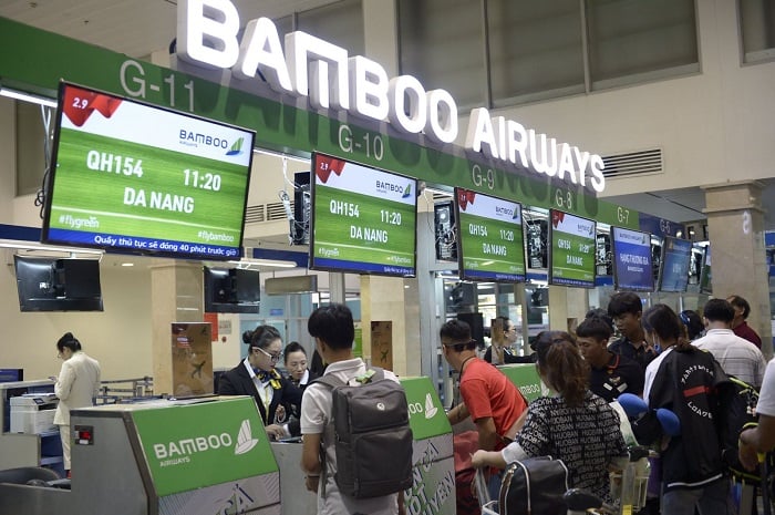 Đổi vé máy bay của Bamboo
