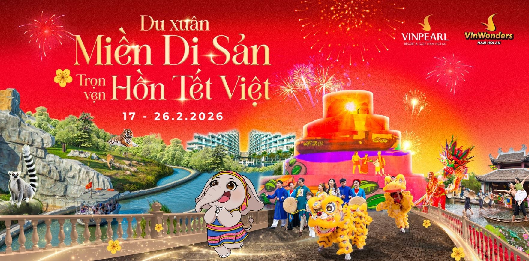 Du xuân miền di sản tại Vinpearl, VinWonders Nam Hội An