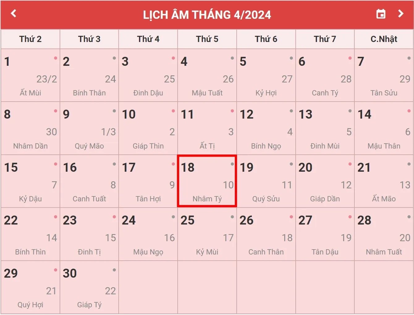 Lịch nghỉ Giỗ tổ Hùng Vương 2024 rơi vào ngày 18/04
