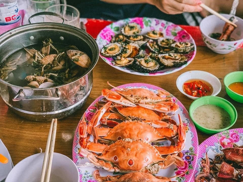 Hải sản biển Tuy Hòa Phú Yên