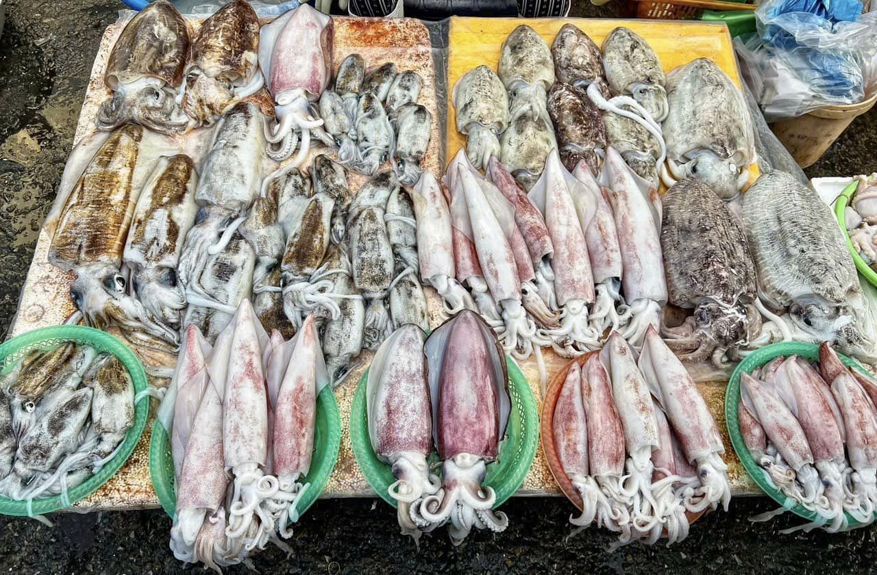 hải sản Cà Ná Ninh Thuận