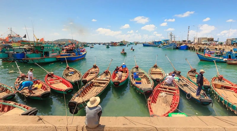 Ham Ninh fishing village