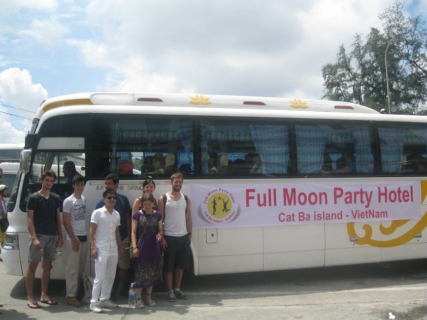 Hanoi to Cat Ba bus