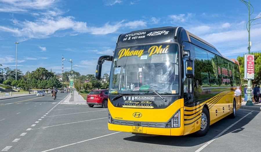 Ho Chi Minh City to Dalat bus