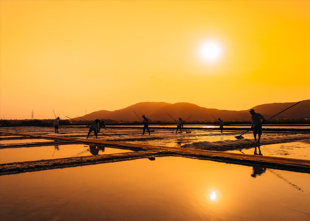 Hoàng hôn ở Sa Huỳnh