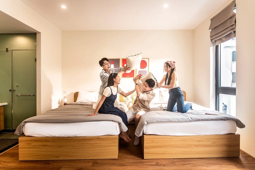 Phòng nghỉ homestay StaynFun