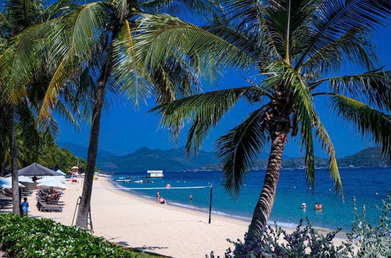 Bãi biển riêng tuyệt đẹp