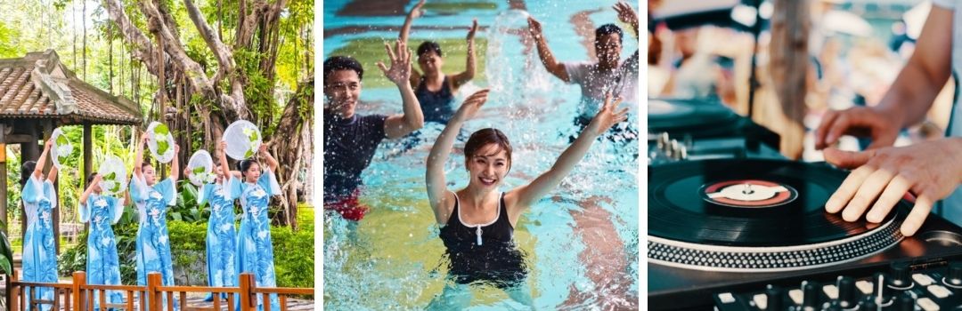 Nhiều hoạt động giải trí thú vị diễn ra hàng ngày