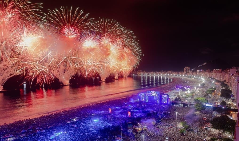 iconic New Year’s Eve celebrations in Brazil