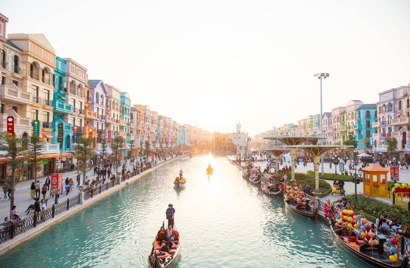 Khu Venice đậm chất Ý giữa lòng Grand World