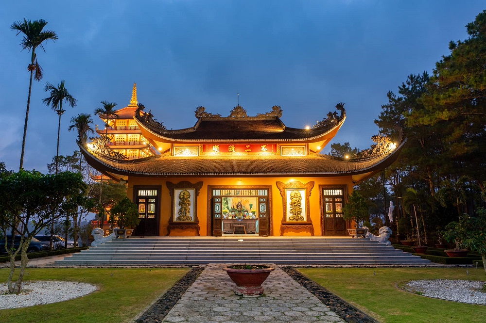 kiến trúc tu viện Bát Nhã
