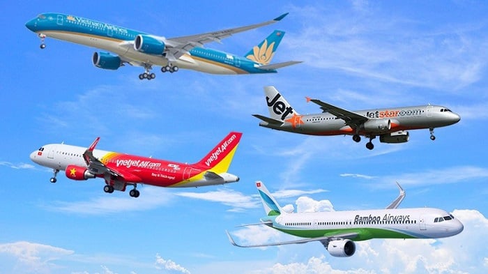 Hãng hàng không ở Việt Nam gồm những hãng nào?