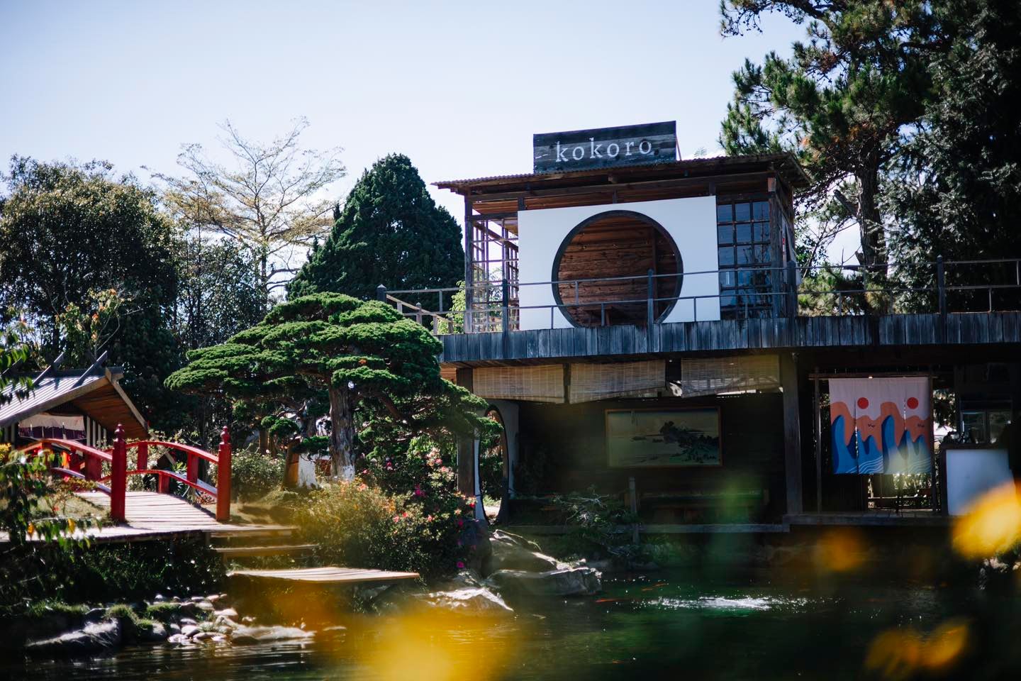 Kokoro Cafe tại khu du lịch lá phong