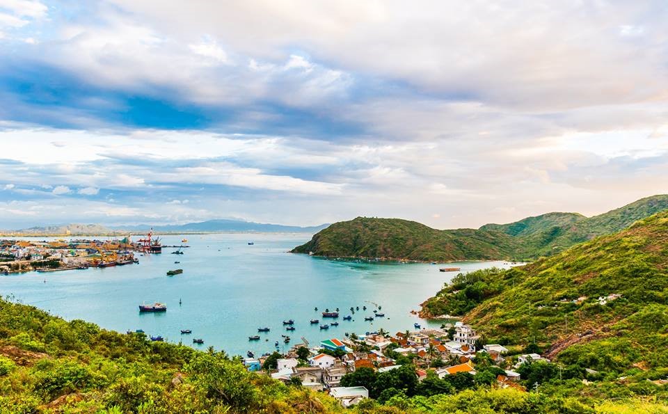 Làng chài Hải Minh mùa hè
