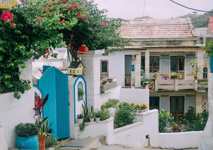 Làng chài Nhơn Lý yên bình 