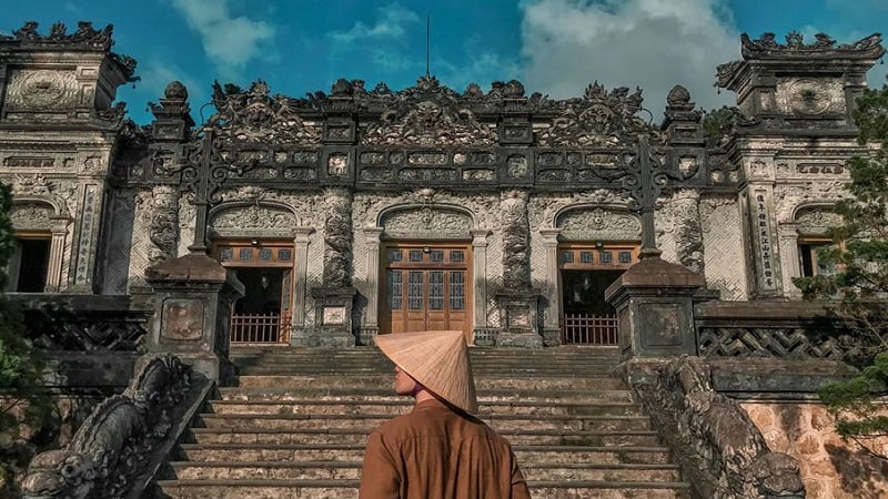 Lăng Khải Định Huế | Đỉnh cao kiến trúc lăng tẩm thời Nguyễn