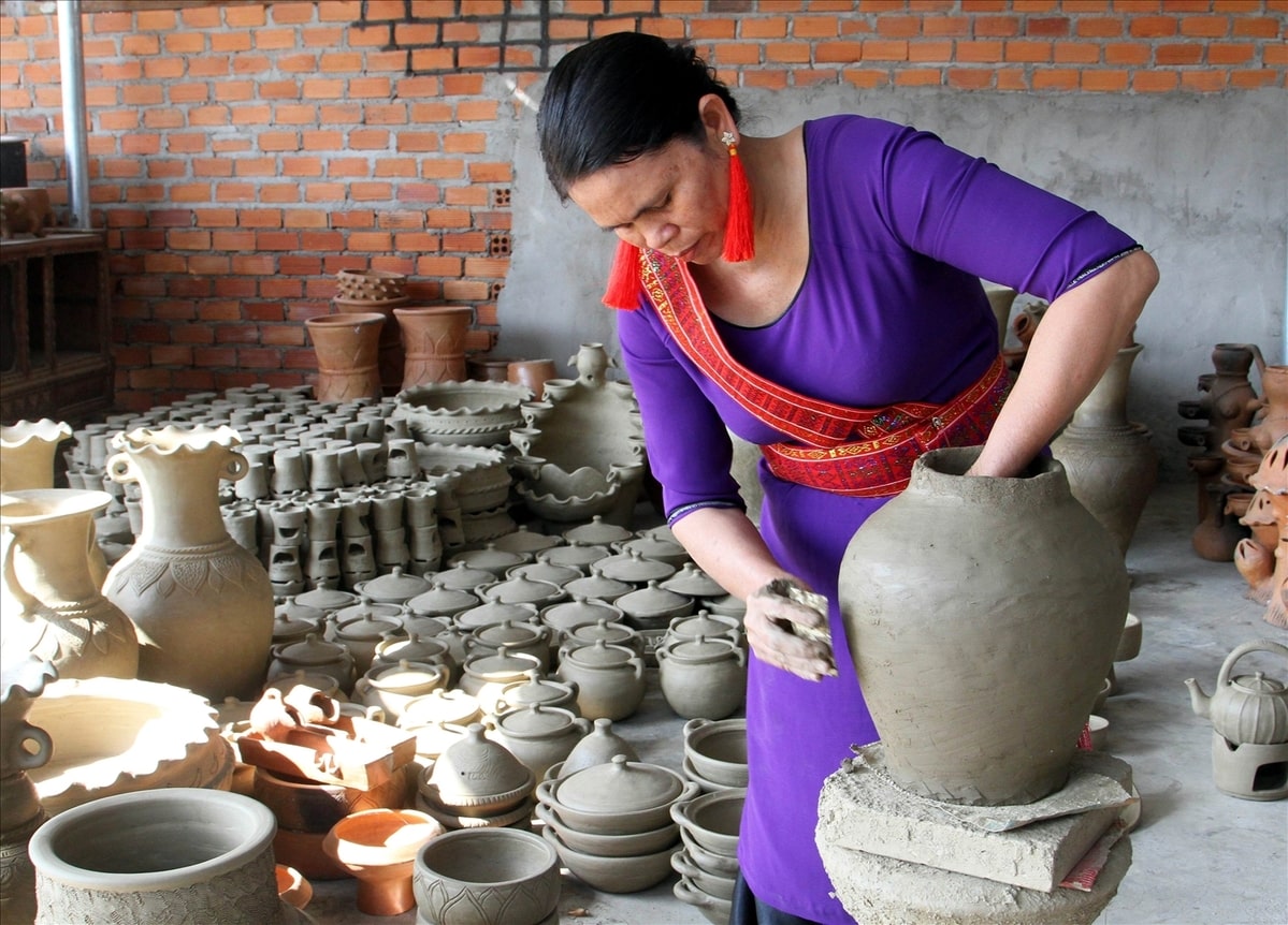 lịch sử hình thành làng gốm Bàu Trúc