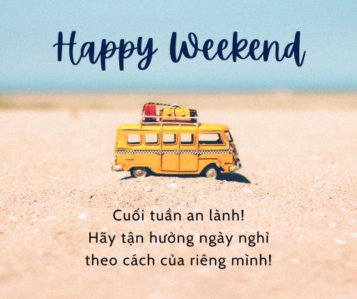Lời chúc cuối tuần